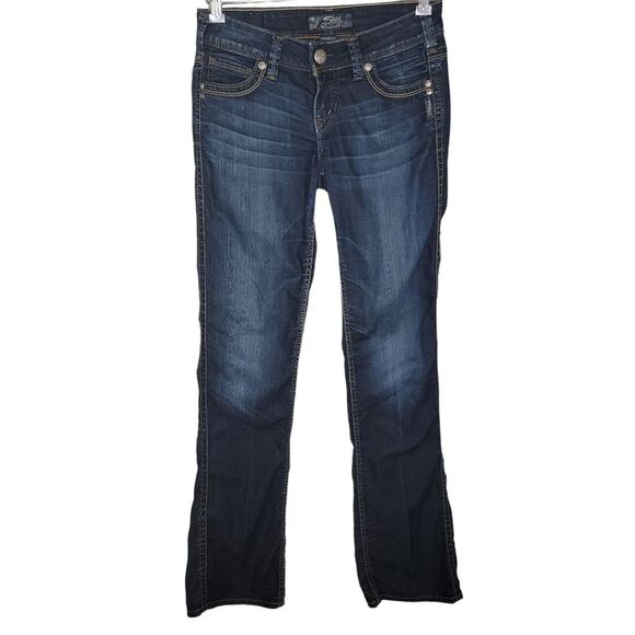 Silver Jeans Co. Women's Jeans Frances 18" Bootcut Jean size 26x33 - Picture 2 of 9